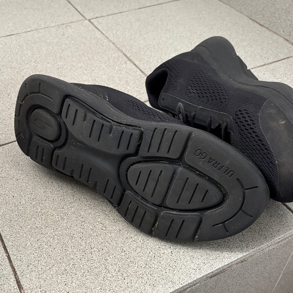 Skechers Black Go Walk Sneakers - Picture 6 of 12